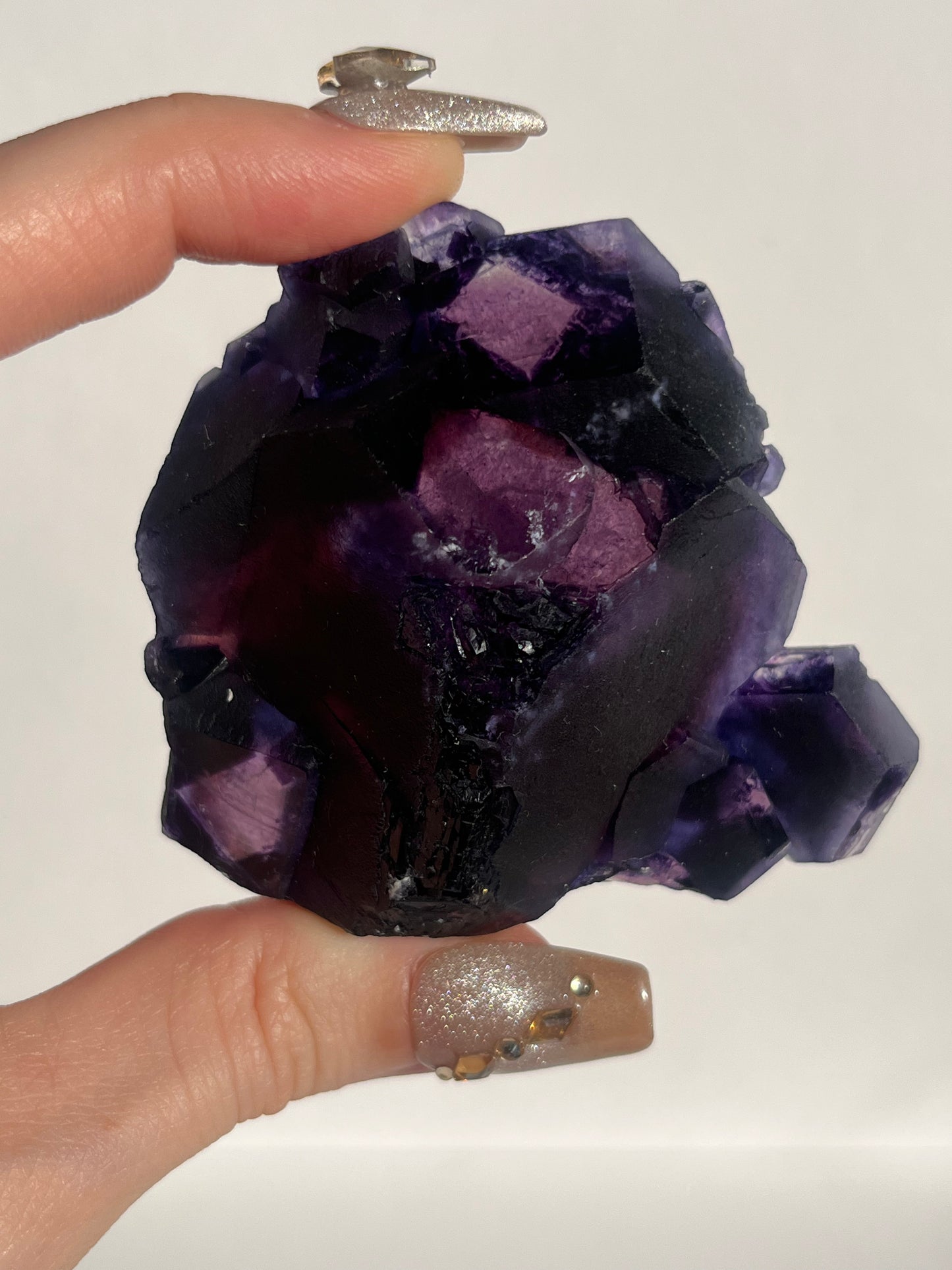 Violet Yindu Fluorite Specimen A