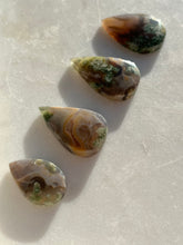 Load image into Gallery viewer, Danau Agate with Green Moss Teardrop Cabochon (You Choose) #2
