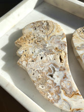 Load image into Gallery viewer, Golden Crazy Lace Agate Angel Wing Carving Set B

