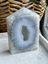 Load image into Gallery viewer, 1.0kg A Grade Druzy Blue Agate &amp; Quartz Tower

