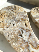 Load image into Gallery viewer, Golden Crazy Lace Agate Angel Wing Carving Set B
