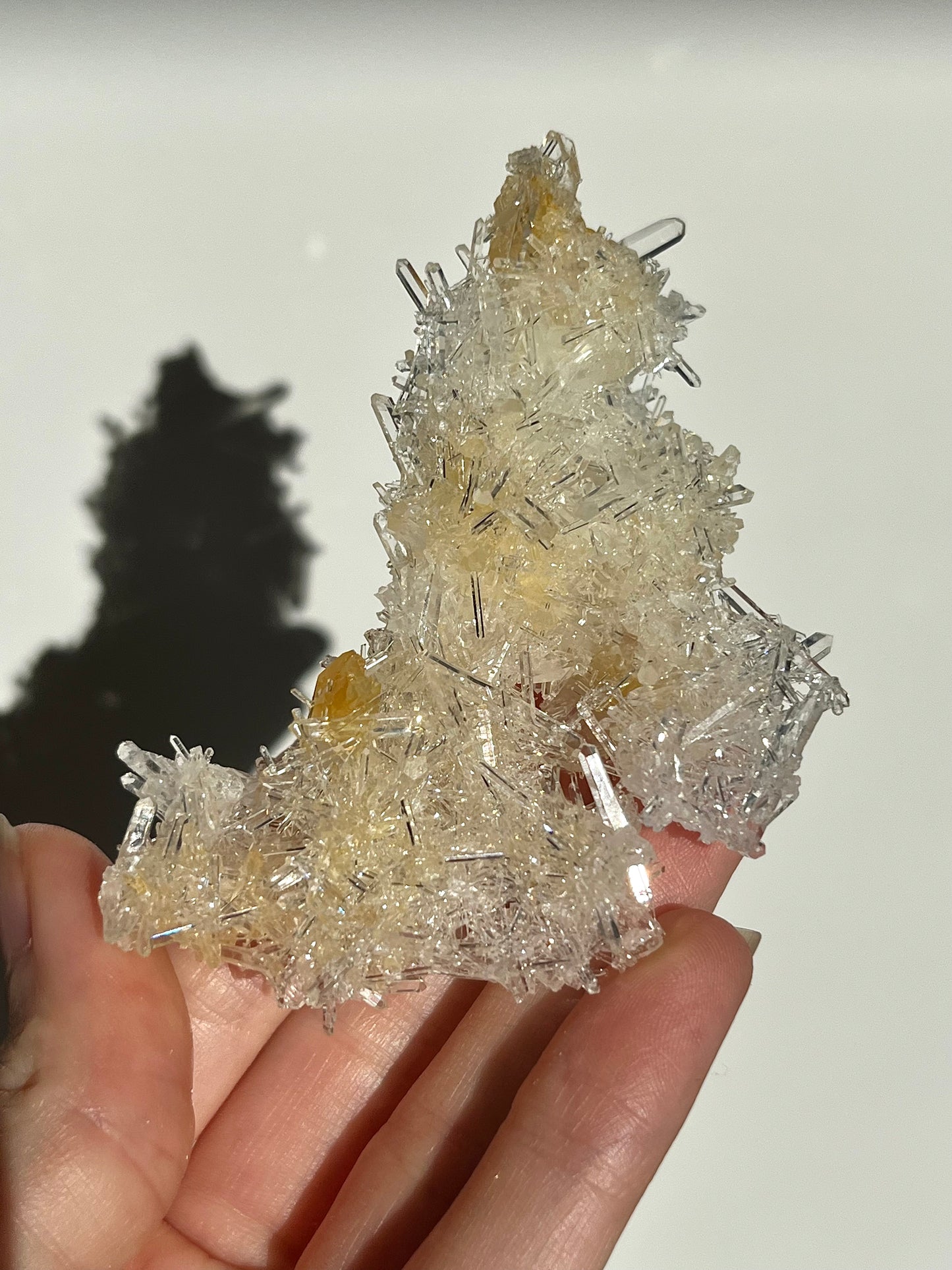 “Prima Donna” Mango Quartz 01 (Small Cabinet Specimen)