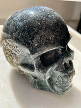 Load image into Gallery viewer, Hand Carved Grape Agate Skull Carving #4
