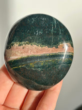 Load image into Gallery viewer, “Unchartered Plains” Kabamby Ocean Jasper Palmstone (2nd Grade) #5
