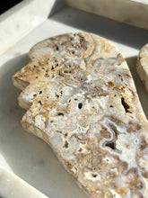 Load image into Gallery viewer, Golden Crazy Lace Agate Angel Wing Carving Set B
