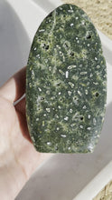 Load and play video in Gallery viewer, &quot;Temperance&quot; 7th Vein Ocean Jasper Flame (Extra Grade) #9
