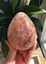 Load image into Gallery viewer, Pink Amethyst Egg Carving 02
