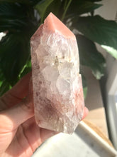 Load image into Gallery viewer, Pink Amethyst &amp; Quartz Tower
