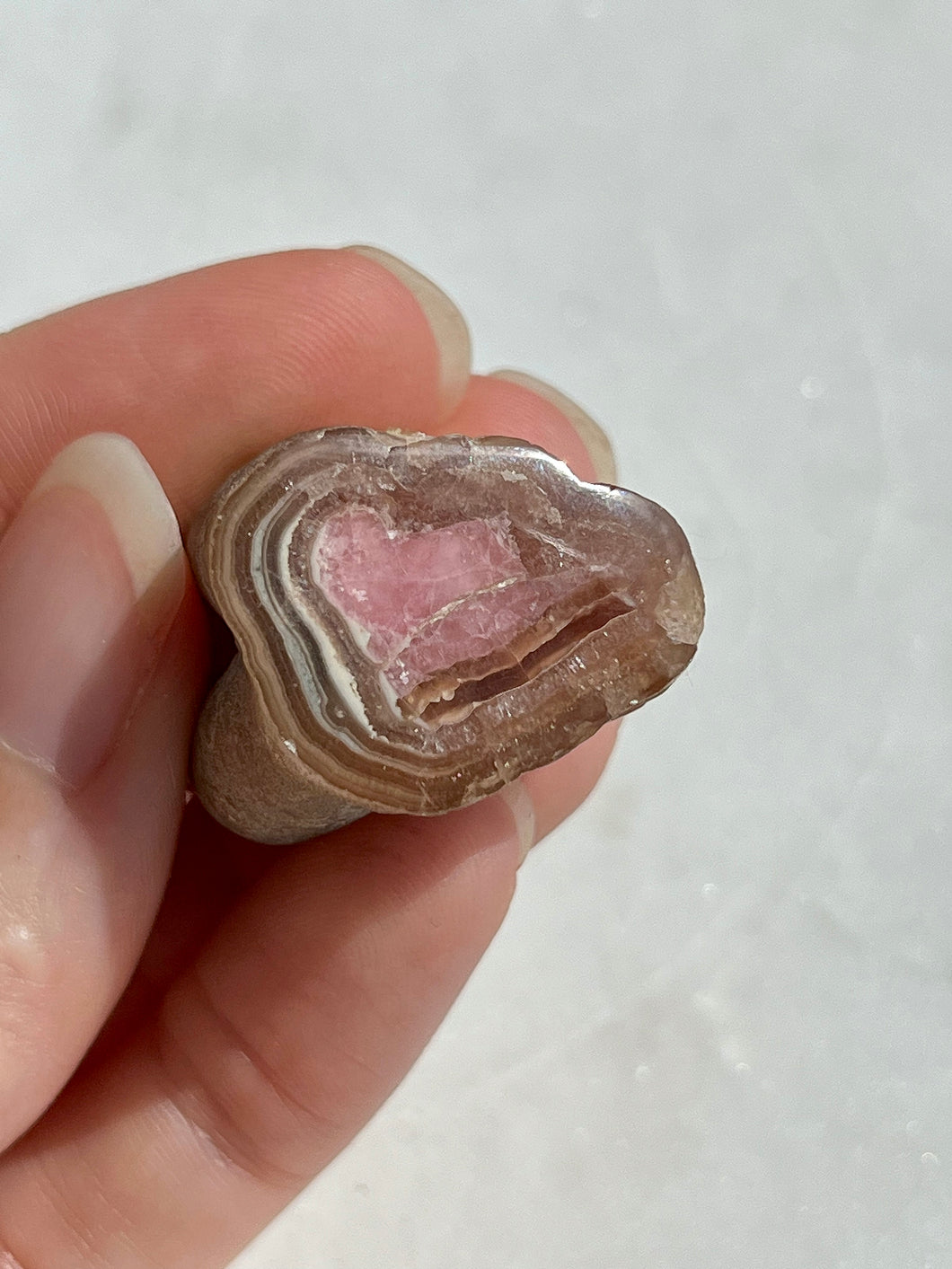 Rare 1980s Rhodochrosite Capillitite Stalactite Specimen #36