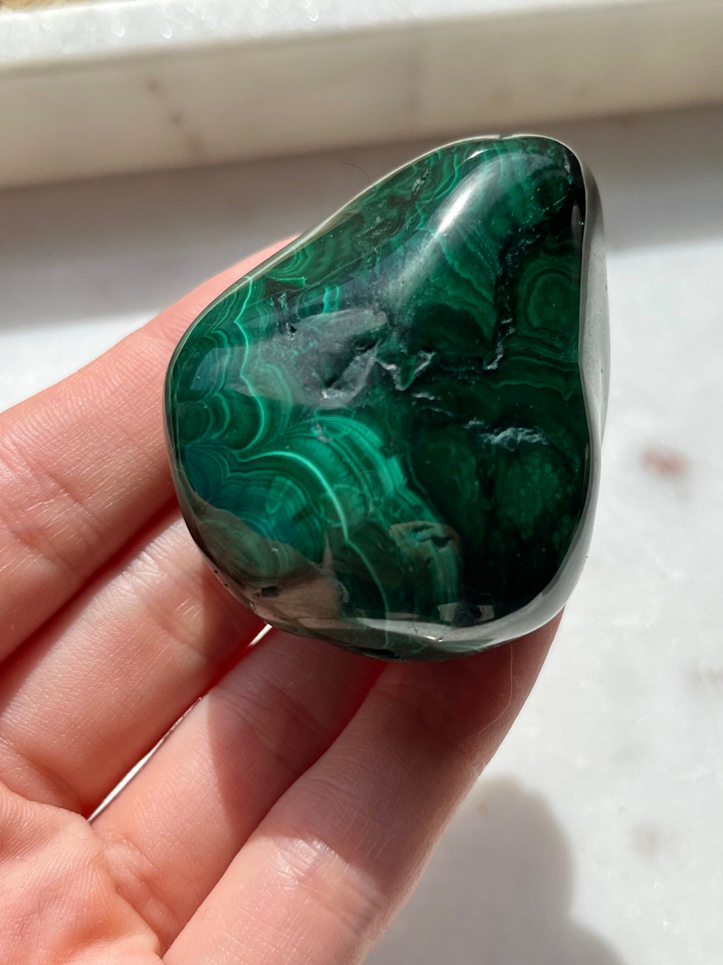 High Grade Malachite Freeform #12