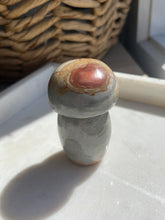 Load image into Gallery viewer, Polychrome Jasper Mushroom Carving #3

