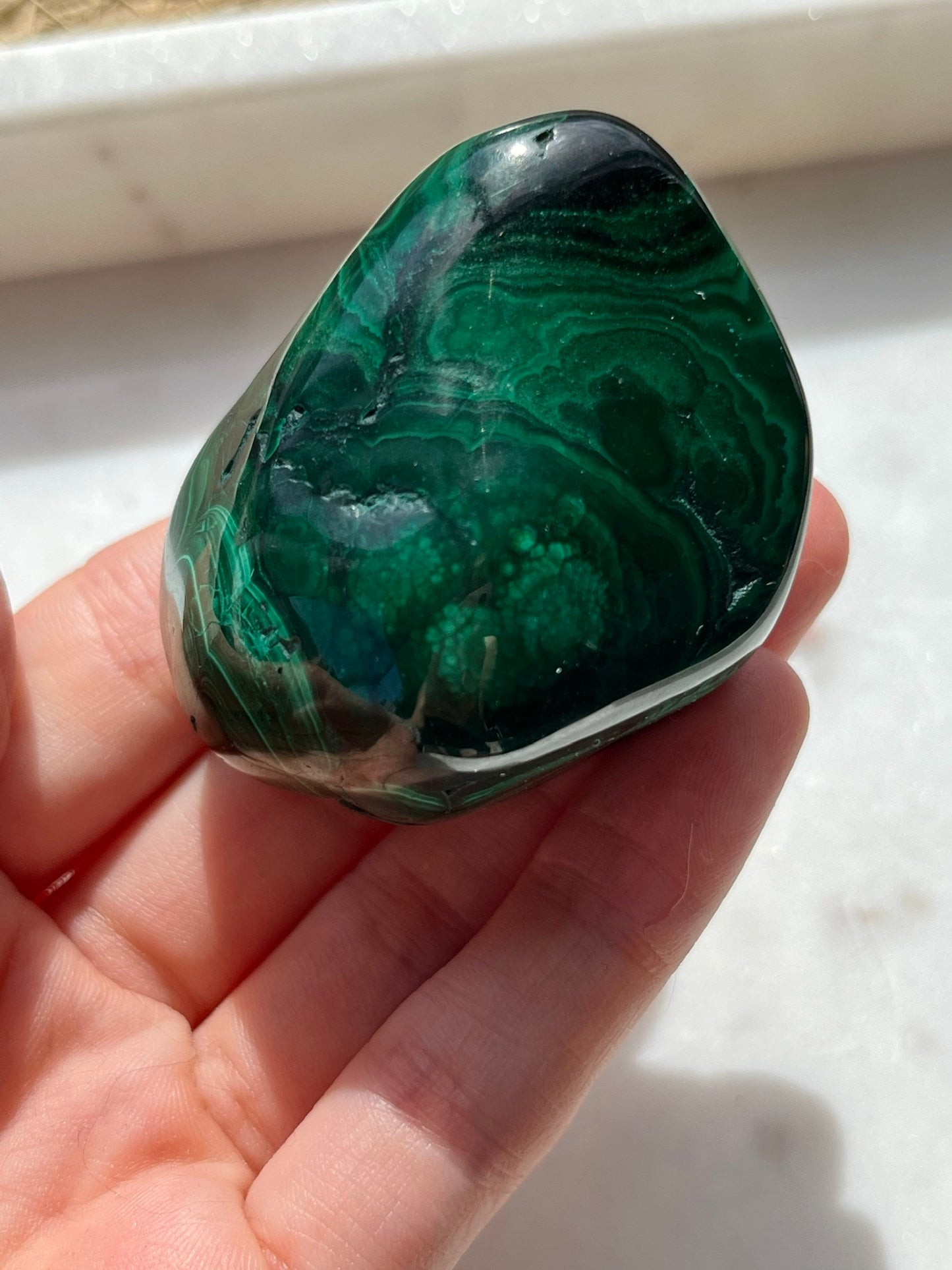 High Grade Malachite Freeform #12