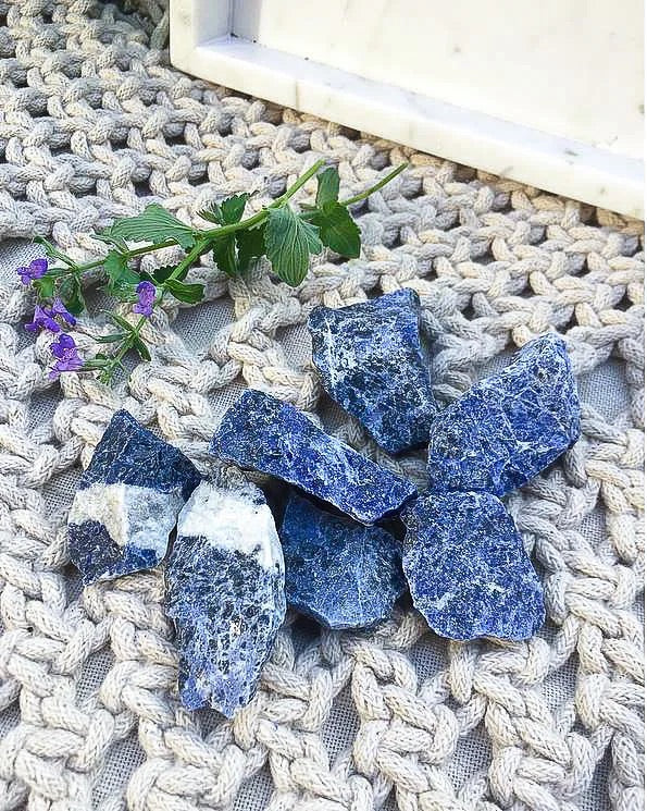 Sodalite Raw Stones