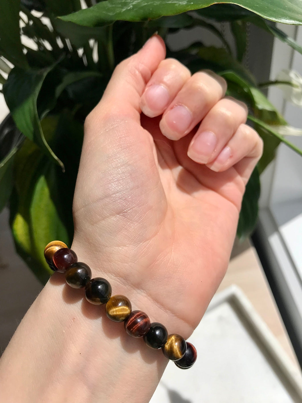 Mixed Tigers Eye Bead Bracelet
